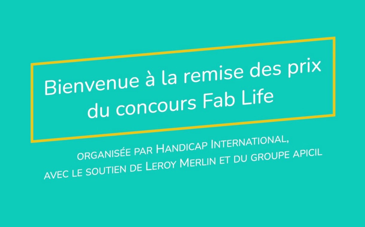 Concours Fab Life : Remise des prix 2020 !